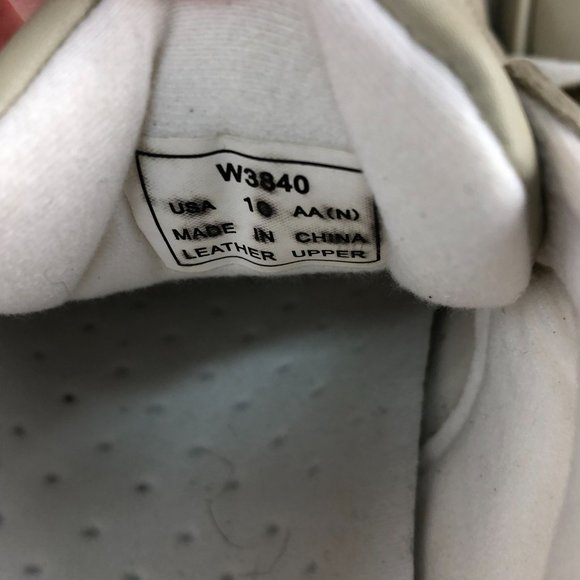 Propet Women's Size 10 AA (N) Washable Walker Tan White Lace-Up Sneakers Shoes - Picture 12 of 12